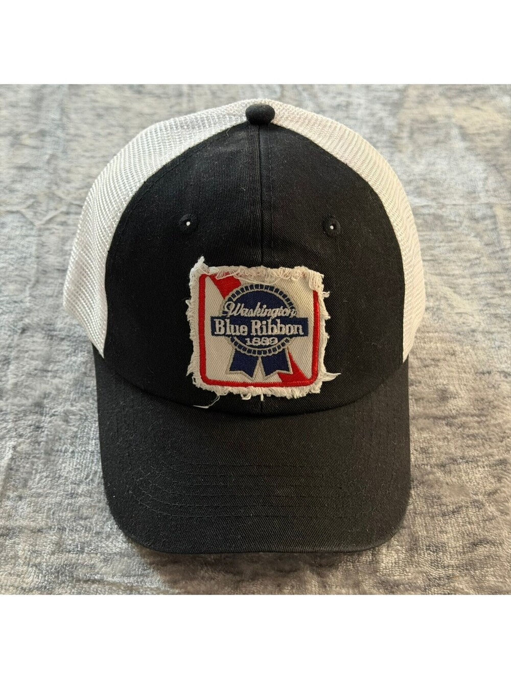 Arcadian Outfitters Washington Blue Ribbon Trucker Hat Men's Adjustable Snapback